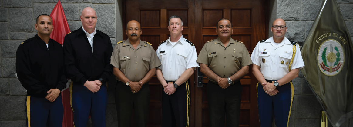 WVNG leaders establish priorities for future engagements with Peruvian military forces
