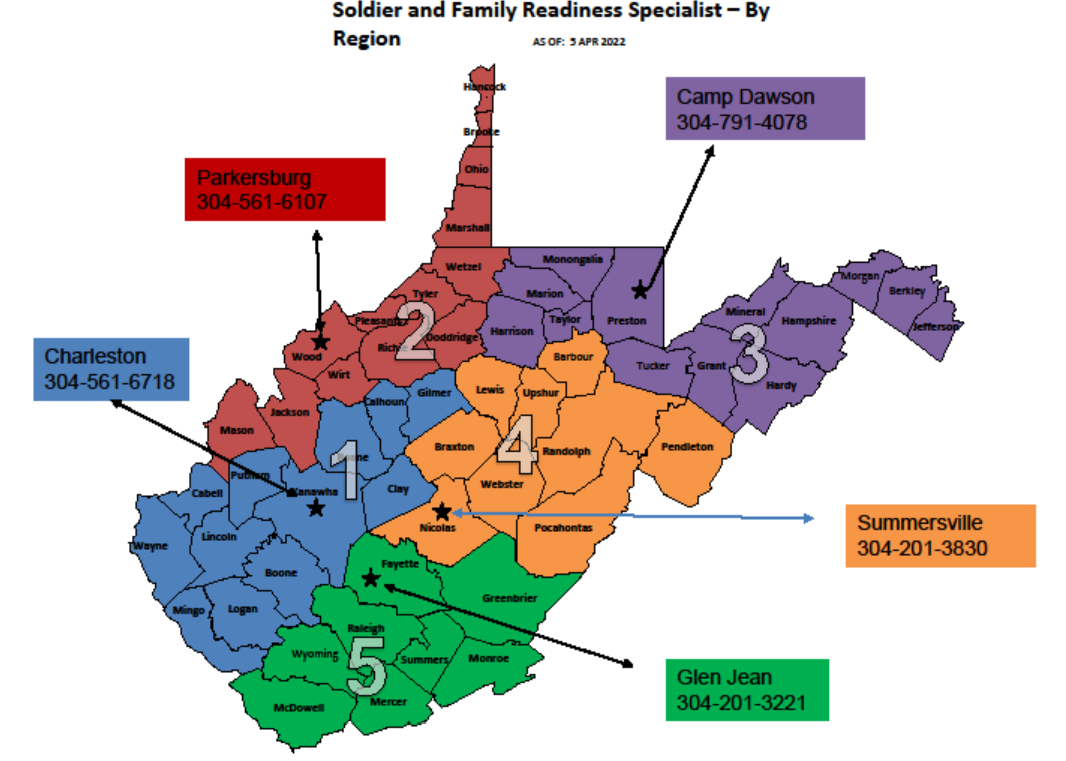 Readiness Centers (Click to Enlarge)